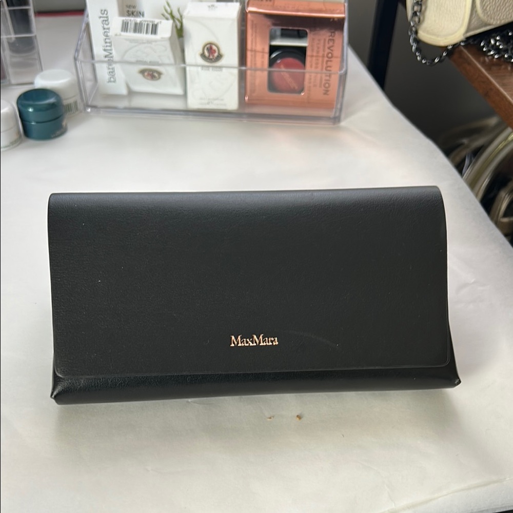 Max Mara Black sunglass case
